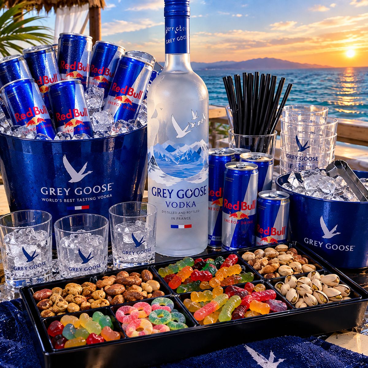 בקבוק וודקה Grey Goose למשלוח באילת